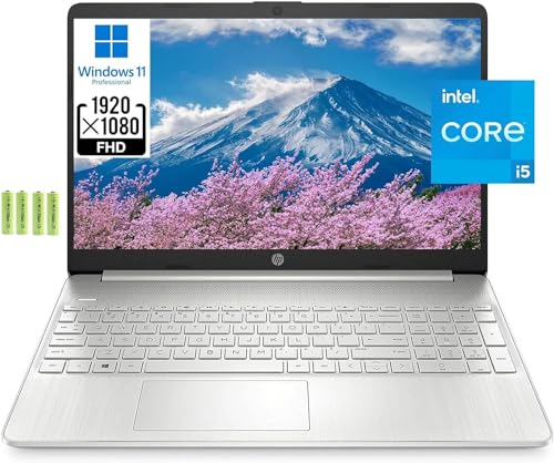 Image of HP Windows 11 Pro 15 15.6 inch FHD Business Laptop Computer,11th Gen Intel Core i5-1135G7, 16GB RAM 1TB SSD, Intel Iris Xe Graphic, Numeric Pad, Long Battery Life, Wi-Fi 5, Bluetooth 4.2, USB, w /Battery