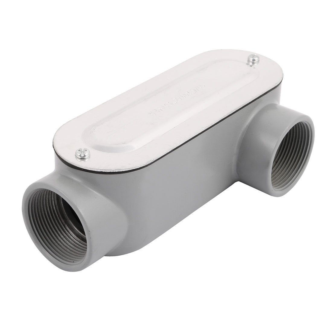 Cuerpo de conducto LL 1-1/2 aluminio fundido con tapa de acero estampado Aexit
