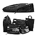 Premium Kompressions-Kleidertaschen I Ultraleichtes 6-teiliges Koffer-Organizer-Set I Platzsparende Packtaschen mit Kompression-Effekt I Reise-Pack-Würfel-Set