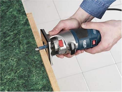 Bosch Pr20Evsk-Rt Colt Palm Grip 5.7 Amp 1-Horsepower Fixed Base Variable Speed Router With Edge Guide (Renewed) #TOP3