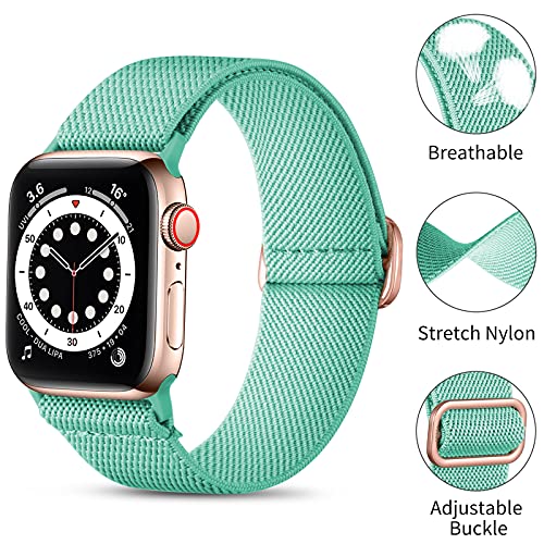 Oielai Solo Loop Straps Compatible with Apple Watch Strap 38mm 40mm 41mm 42mm - Image 2