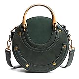 Kleine runde Damen-Taschen, Damen-Umhängetaschen, Mädchen-Handtaschen. Entworfen von professionellen Designern. Aus hochwertigem Kunstleder. hohe Qualität.