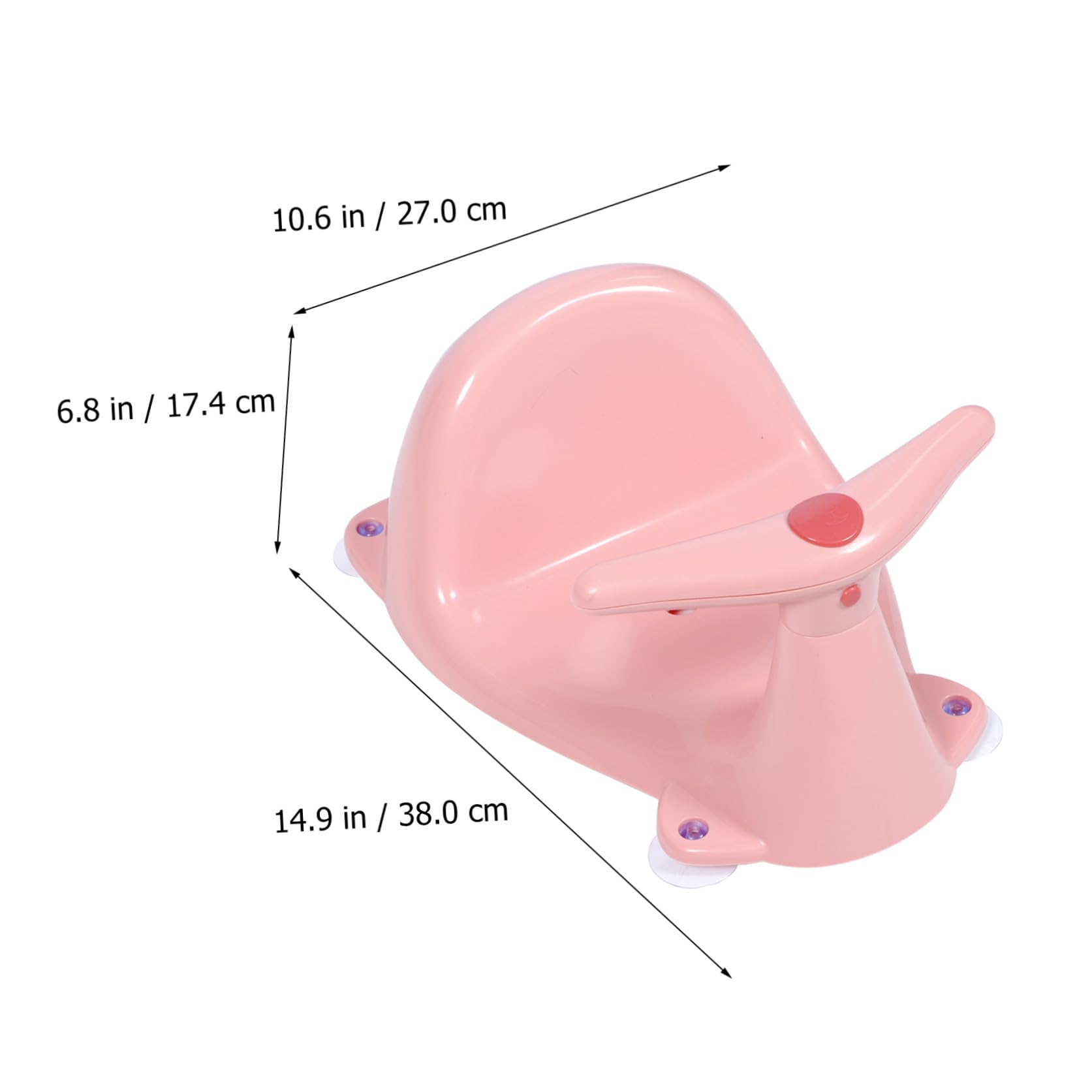 TOYANDONA Asiento de Baño para Bebés de Asiento de Baño para Recién Nacidos la Bañera Bebe Obsequio para Shower