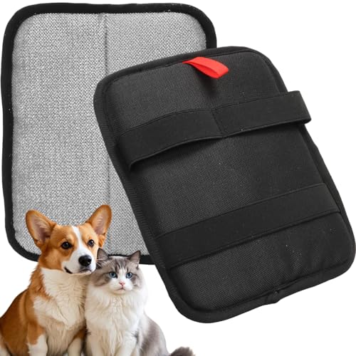 Ytwehela 1 gant d'élimination des poils d'animaux pour chiens et chats