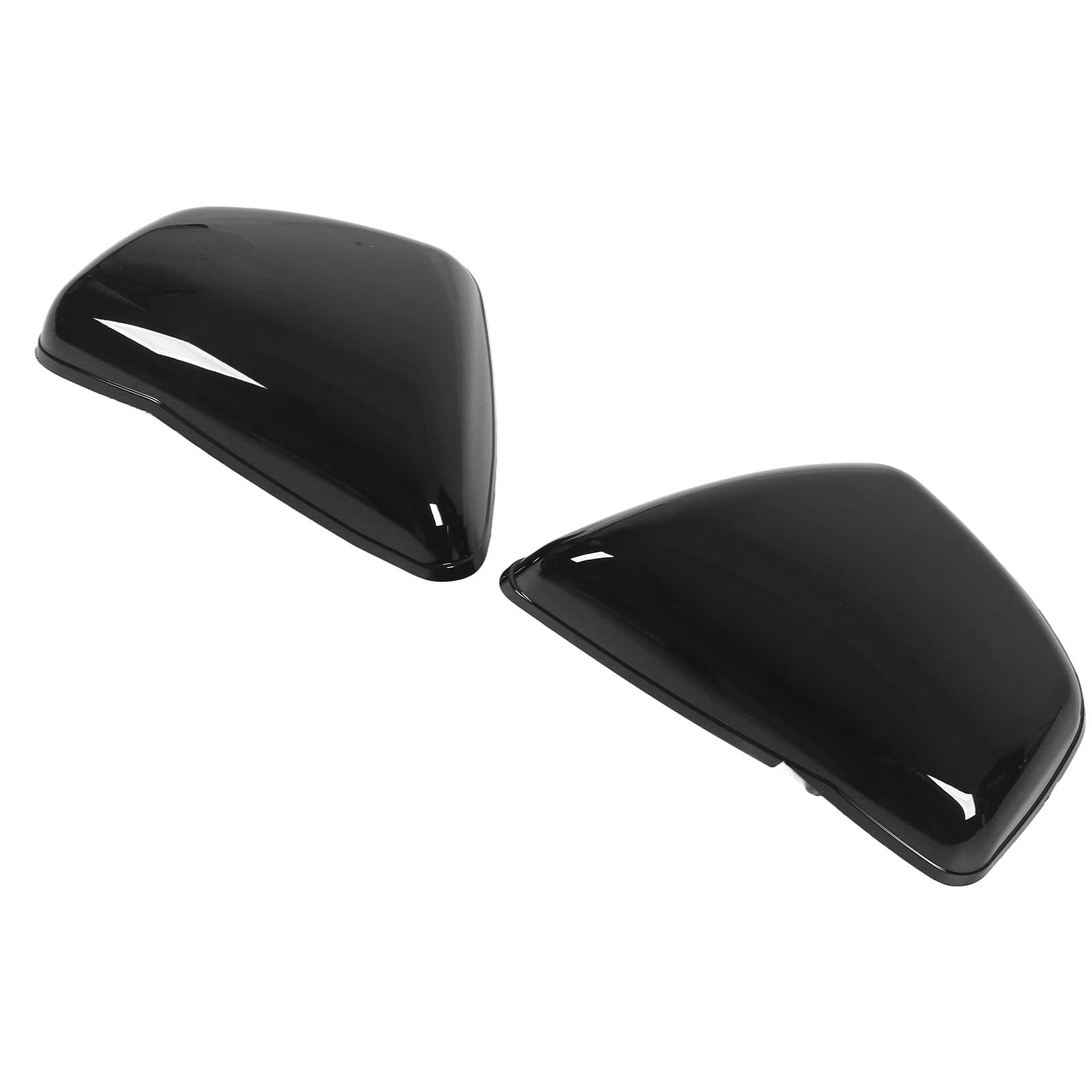 Ausla Coperchio Laterale della Batteria del Motociclo Coppia di Protezioni della Batteria in Plastica ABS Sinistra Destra per Virago 700 750 1000 1100 1984 Up Facile Installazione Sostituzione della