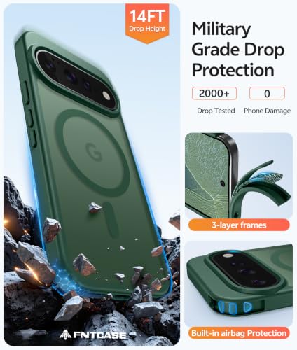Image of FNTCASE for Google Pixel 11 Pro Case / Pixel 11 Case, with Screen Protector