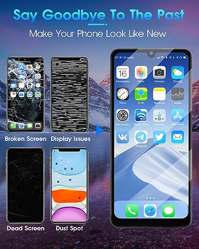 Écran pour Samsung Galaxy A32 4G assemblage complet de haute précision LCD et châssis - 5