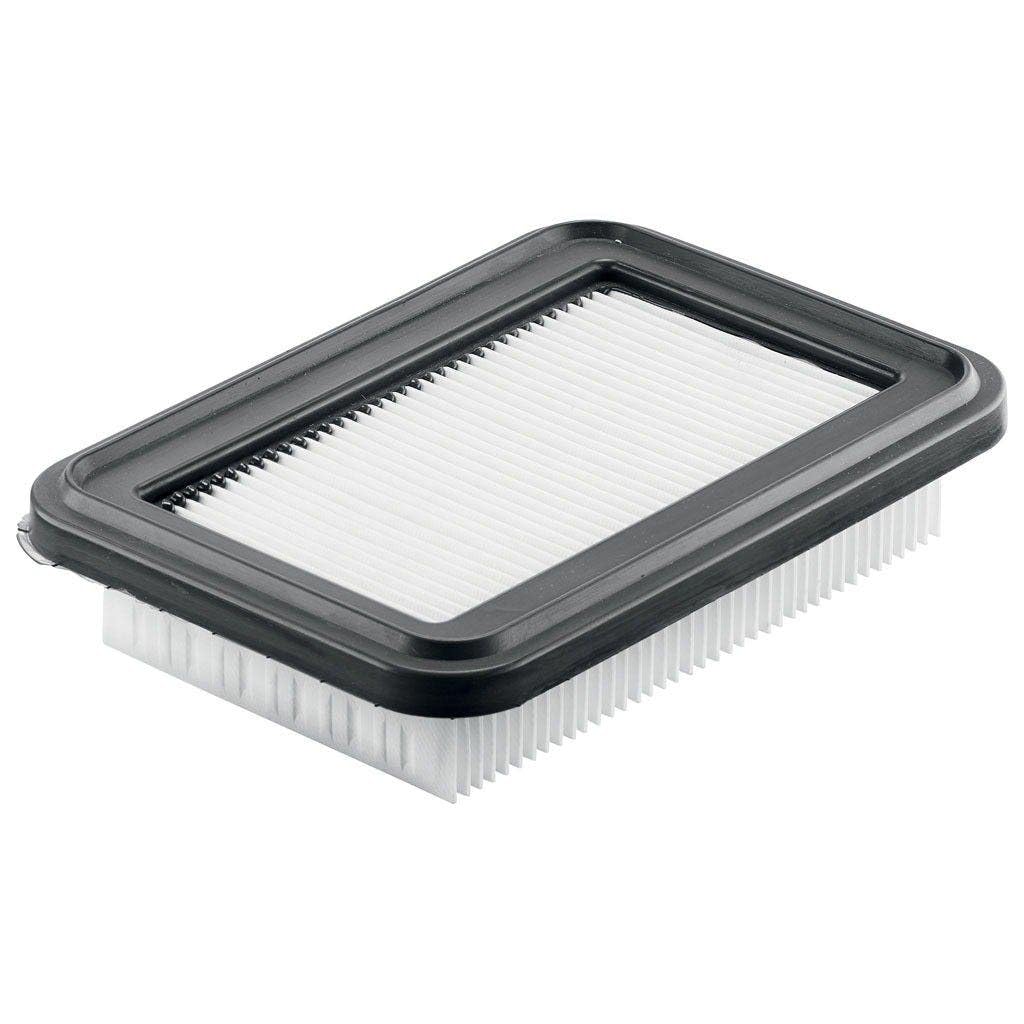 Flex FE VCE PES L/M/H PES 445118 Filtre plissé plat de classe M, convient également pour les aspirateurs L et H, convient également pour les travaux humides, filtre, accessoires de perçage