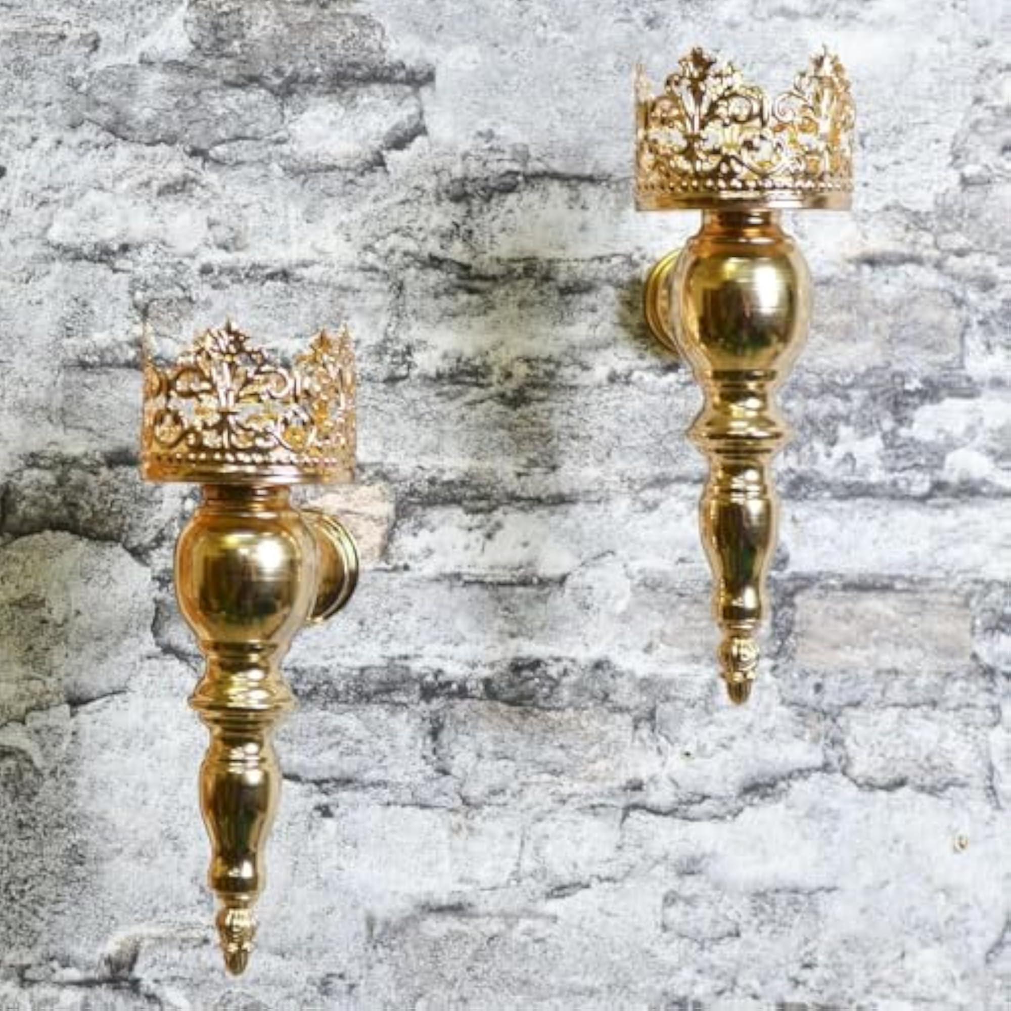 Wall Candle Sconce Holder for Bathroom & Dining Room