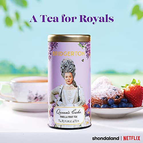 The Republic Of Tea - Bridgerton Queen's Cake Vanilla Fruit Tea, 36 Tea Bags #TOP1
