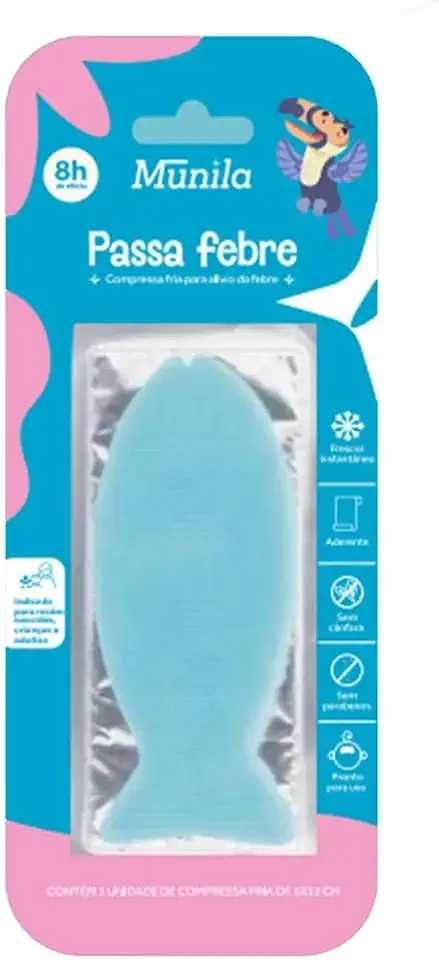 Compressa Fria Munila Passa Febre C/ 24