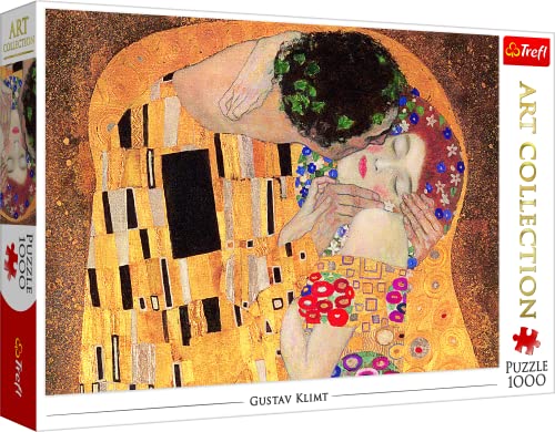 Trefl- Gustav Klimt-The Kiss No Aplica Puzzles, Multicolor (Trefl-10559)
