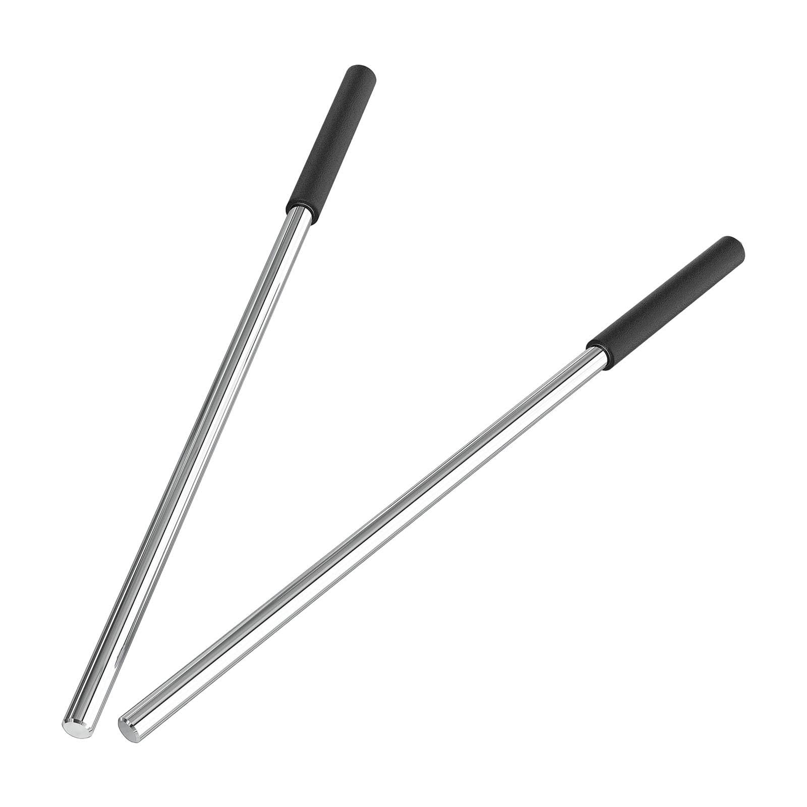 KESOTO 2x Barras de Torsión para Puerta de Garaje con Resorte de Acero Y Ajuste Profesional, Longitud de 44 Cm, Mango Antideslizante