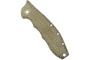 1PC Custom Micarta Handle Fits for Zero Tolerance 0562CF, CNC Handle Patch DIY Replacement Accessory