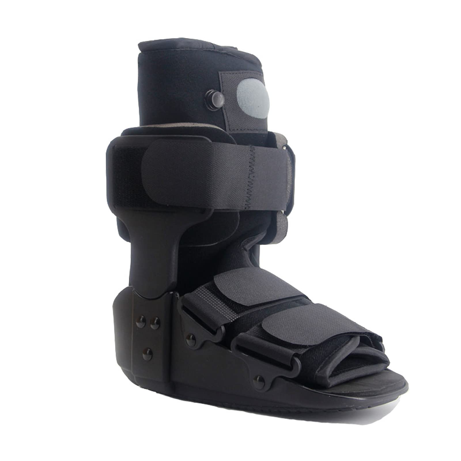 Botas para reparar fracturas de tobillo, andador antideslizante, ortesis para pies, bota para caminar, férula para fascitis plantar, tobilleras, cuidado completo para aliviar el dolor por presión (M