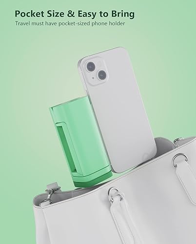 Miniatura 6 de MiiKARE Travel Essentials Soporte para Teléfono de Avión, Soporte Universal para Teléfono Manos Libres para Volar con Rotación de 360 Grados,