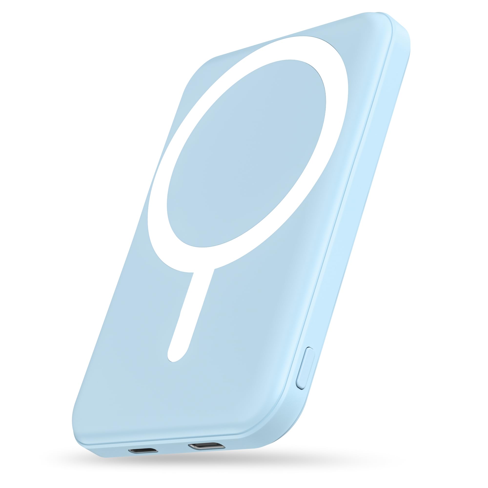 Podoru Powerbank für Magnetische, 5000mAh Wireless Power Bank für iPhone