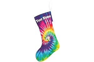 Personalized Tie Dye Christmas Stocking for Maximum Festive Cheer
