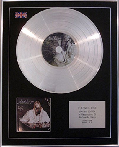 Avril Lavigne – Edición limitada CD Platinum Disc- Goodbye Lullaby