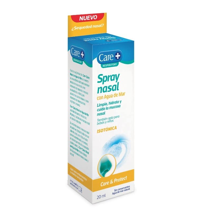 Care+ Spray Nasal Con Agua De Mar 20Ml