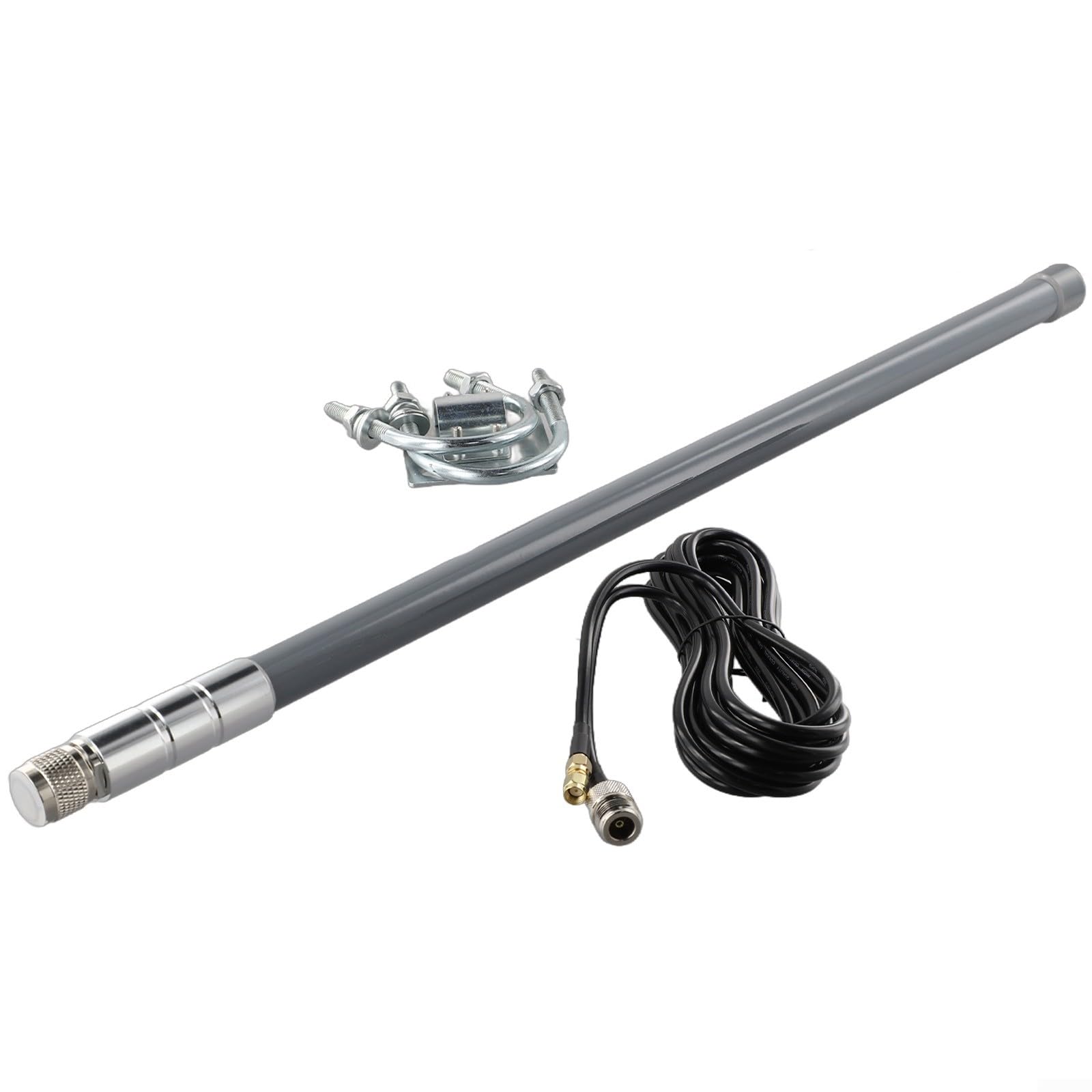 12dBi 868MHz 915MHz per antenna LORA, N maschio a per cavo SMA, fibra di vetro per OMNI per minatore di elio, monitoraggio ambientale agricolo sorveglianza urbana (kit antenna)