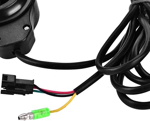 Miniatura 7 de TOPINCN Pulgar Acelerador Control de Velocidad LCD Voltaje de la Batería Accesorio de Pantalla Eléctrica Scooter Bicicleta Eléctrica 12V - 99V