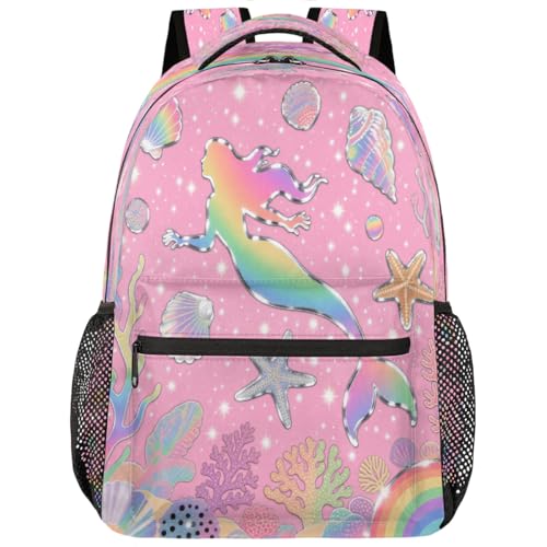 Mochila de viaje para niños y niñas con compartimento para laptop 15.6