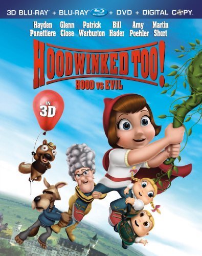 Hoodwinked Too! Hood vs. Evil (3D Blu-ray + Blu-ray + DVD + Digital Copy) by ...