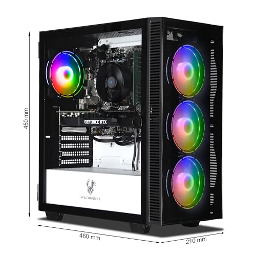 Ankermann Phantom Gaming V3 | AMD Ryzen 5 5500 | Nvidia GeForce RTX 3050 6GB | 16GB RAM | 1TB NVMe SSD | Windows 11 | WLAN | Libre Office – Bild 5