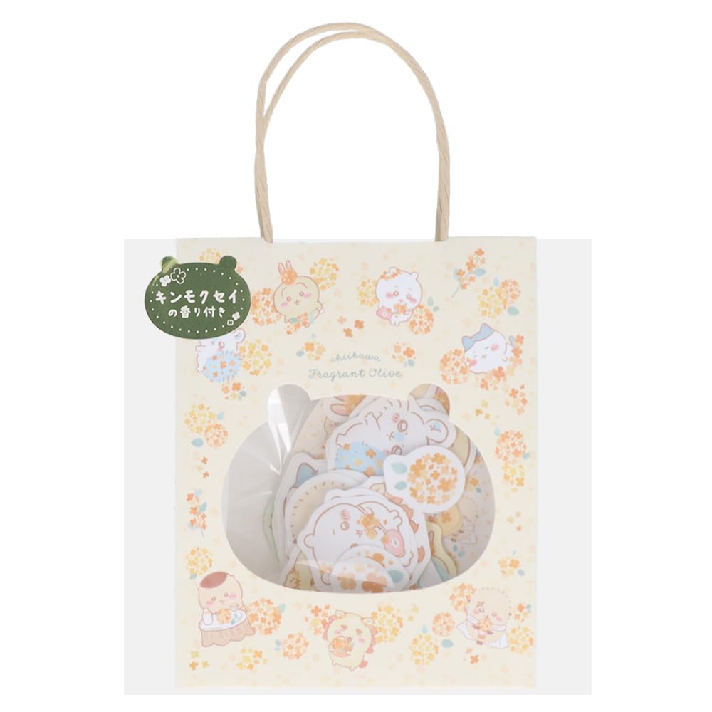 Amazon | サンスター文具 ちいかわ シール ペーパーバッグ付 みんな