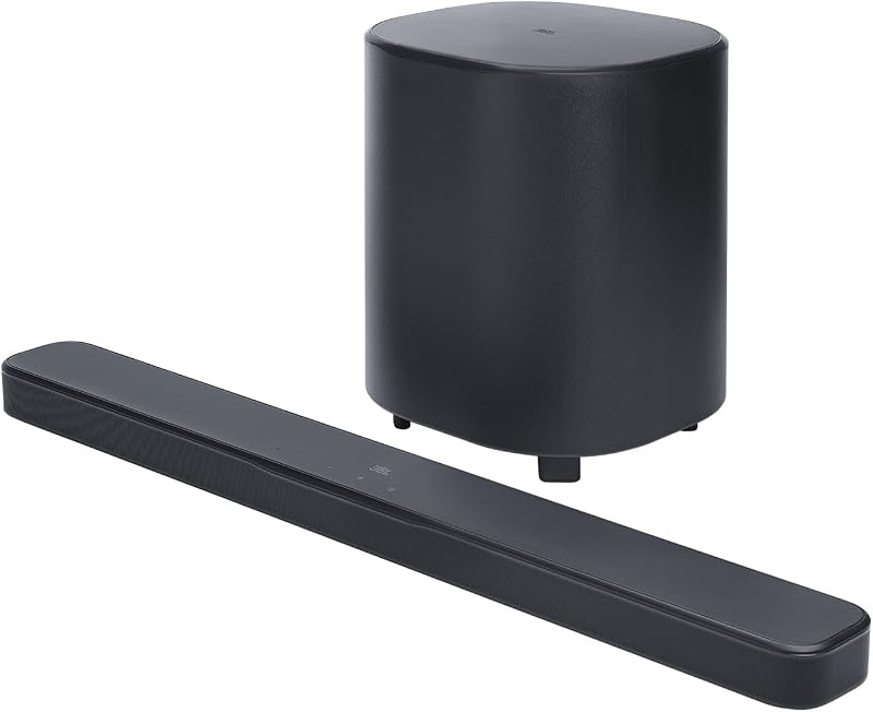 JBL, Barra de Som, Bar 500 MK2, Soundbar, 5.1 Canais, Dolby Atmos, Branco - 375 W RMS