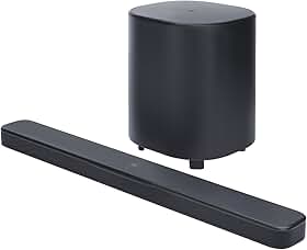 JBL, Barra de Som, Bar 500 MK2, Soundbar, 5.1 Canais, Dolby Atmos, Branco - 375 W RMS