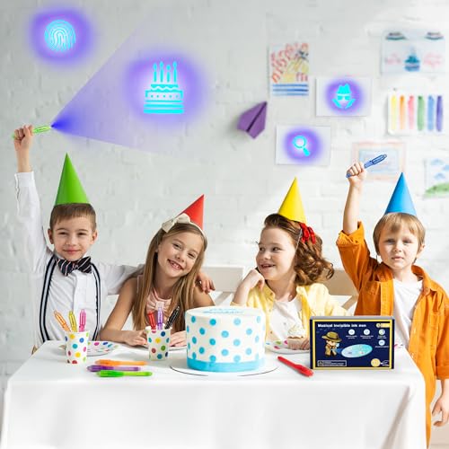 inkipen Invisible Ink Pen 24Pcs, Spy Pens with UV Light, Magic Marker, Classroom Prize, Birthday party favors for kids 8-12, Kids Christmas Gift Stocking Stuffers - Image 7