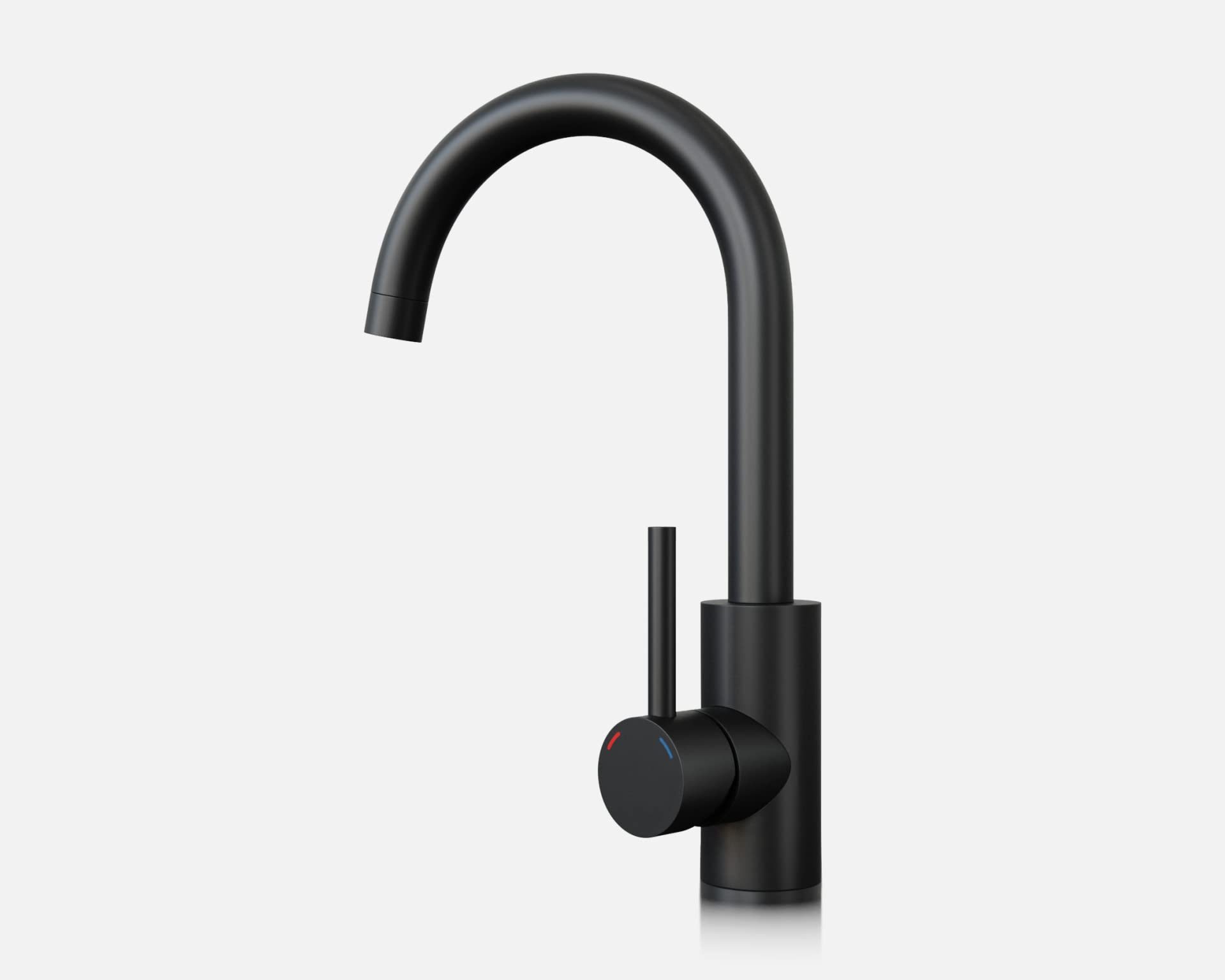 Lavello Granitspüle Schwarz 88x50cm - Tiefe Einbauspüle Mit Abtropffläche & Ablauf-Set