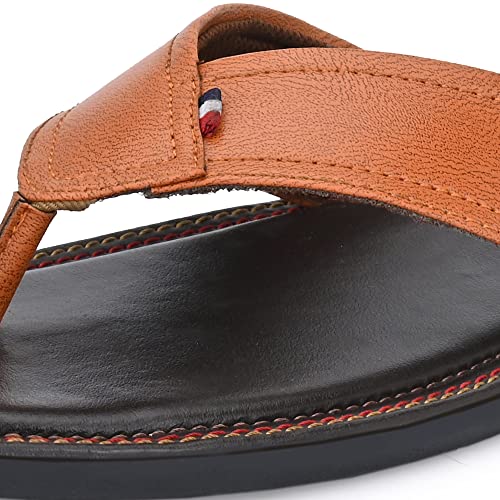 Image of Centrino Men's Slipper |Flip-Flop Slippers | Luxurious Comfort Every Step | Slip-On Ease, Minimalist Design | Perfect for Beach Days, Poolside Lounging, and Casual Wear (1302)
