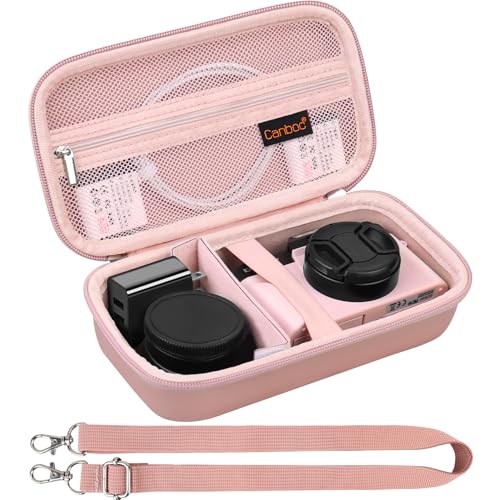 Funda rígida para cámara digital 4K Canboc en rosa miniatura 1