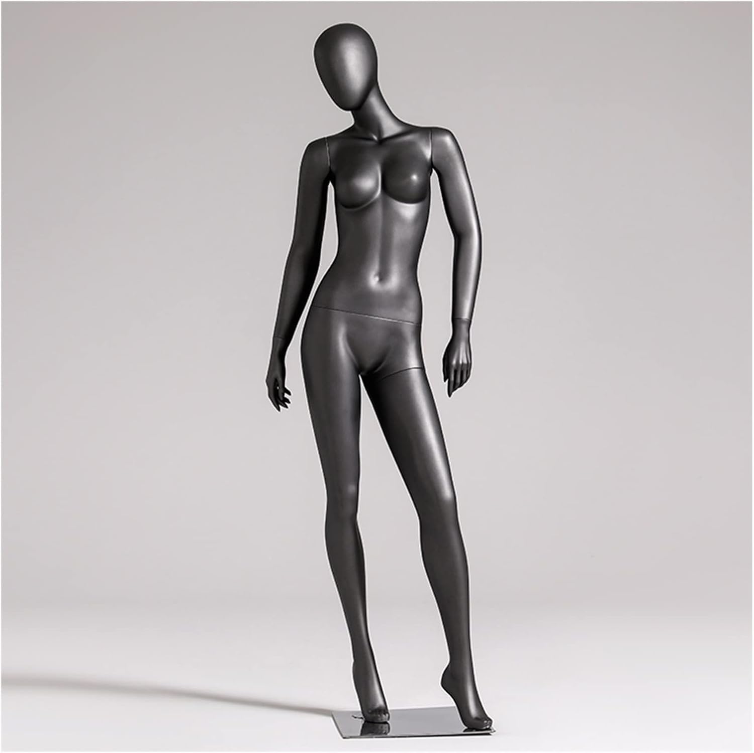 DFEDHF Mannequin Body Torso Female Display Bust Full Underwear Maniquinsh Base Demountable Tailors Dummy Manikins for Wedding Dress Photography Studio(Style 2 One Size)