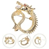 Zoom IMG-1 enamel vintage dragon brooch pin Zoom IMG-1 enamel vintage dragon brooch pin