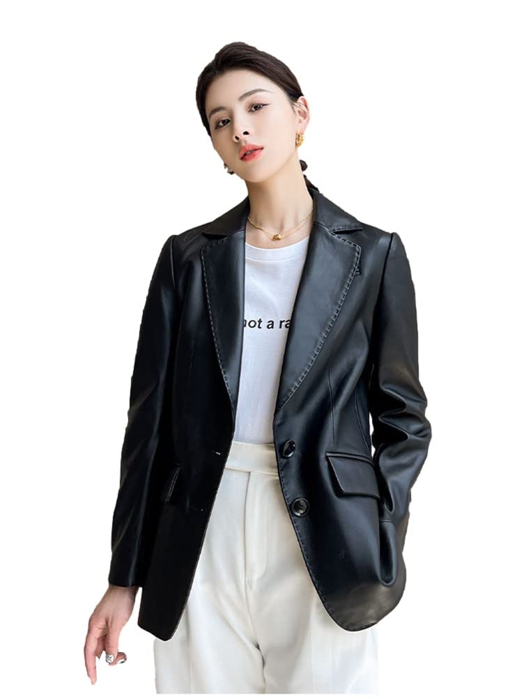 Amazon | [Lincy] テーラードジャケット レディース レザー