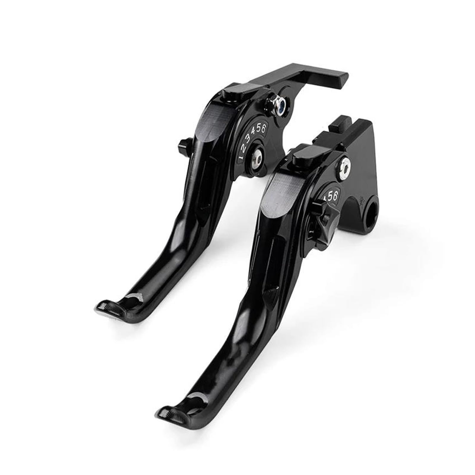 Mamxvkvzeu Short-Black Motorbike Brake Clutch Handle Levers Motorcycle Brake Clutch Lever Adjustable Handle For Ninja500 Z500 For Ninja 500Se 2025 Z500se(Short-Black)