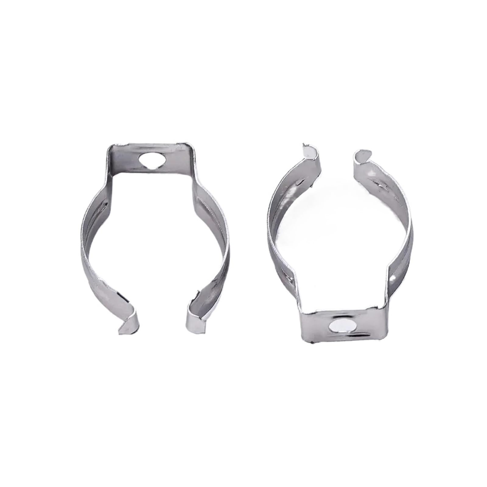 10pcs U Clips Holder for LED Light Bulbs Lamp Support Lampholder Pipe Clamps to Prevent Sagging(13x35mm)