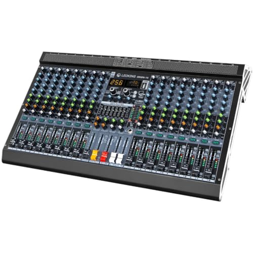 kh Store kh 16-Channel Audio Mixer with Bluetooth, USB - Image 2