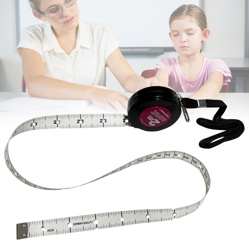 Braille Tape Measure for Visually Impaired Aids Supplies - 78" (2 m) Blind Tactile Imperial Soft Ruler for Learning Aid Tools, Clearly Palpable Points Design, 1 PCS
