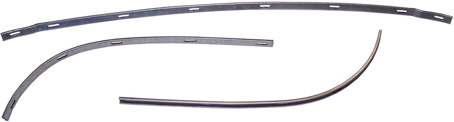for Ford for Galaxie 1961-1962 for Galaxie 500 1962 Top Rear Tacking Rail Strip 3-Qty Convertible