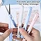 CLDURHGE Papierschneidestift Cutter Stift, Doppelverwendung Papierschneider Stift Pencil Cutter Pen mit Klinge Keramik Cutter Craft Pen Mini Desktop Stift CutterKeramik Klinge(3 Stück)