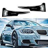 Vestibilità precisa M-Tech: progettato per BMW Serie 3 E92 E93 2006-2013, questo spoiler paraurti anteriore si adatta perfettamente ai contorni di fabbrica senza spazi vuoti