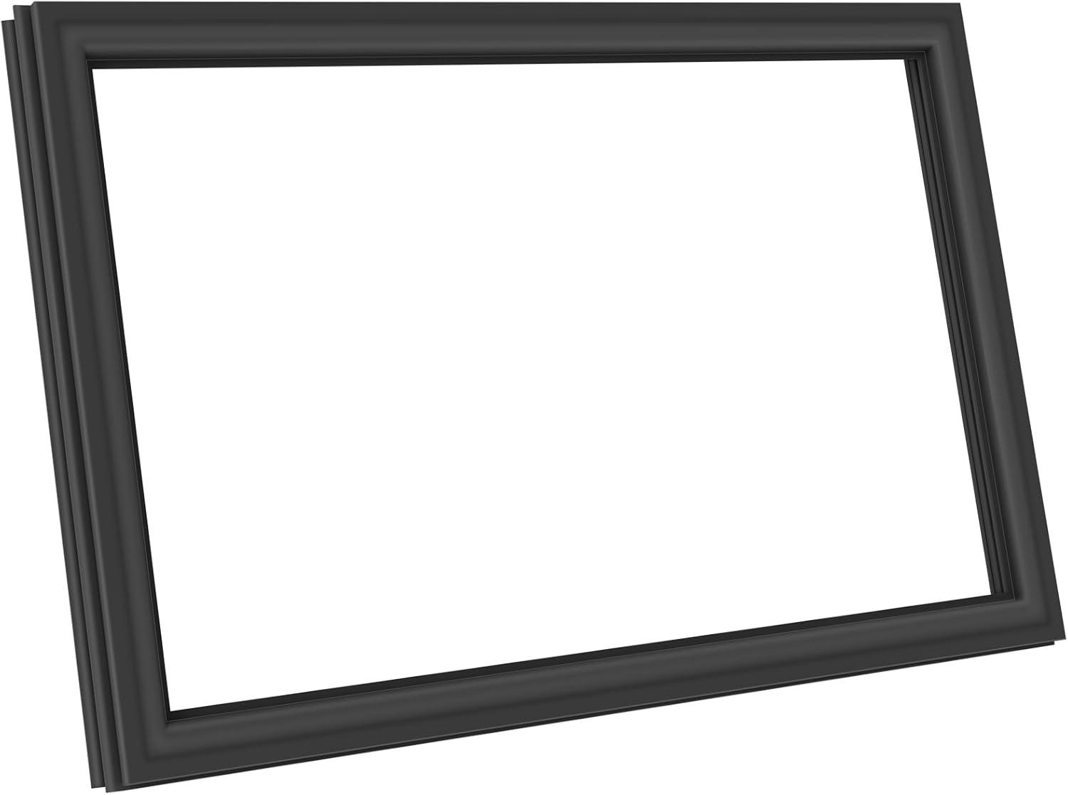 Upgraded WP61004009 Freezer Door Gasket Replacement Fits for Ad-miral, Ama-na, GE, May-tag & More Models- Black, 31.38" x 20.47" Refrigerator Freezer Door Seals to Prevent Air Leaks, Frost Build-Up