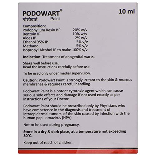 Podowart Paint - Bottle of 10 ml Solution - Image 8