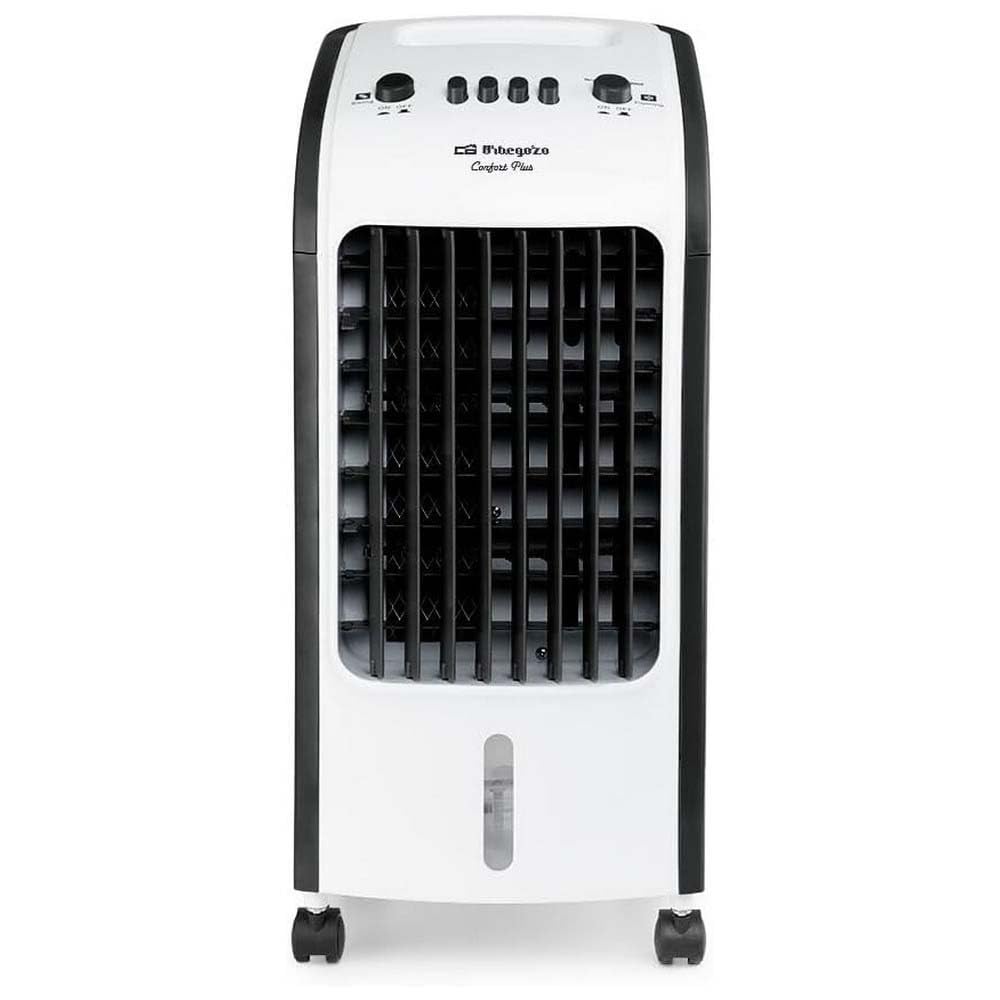 Climatizador Orbegozo AIR 38. Climatizador, purificador de aire y humidificador. Potencia: 80 W. Depósito de agua de 3,5 L. 3 velocidades de ventilación., Small, Azul