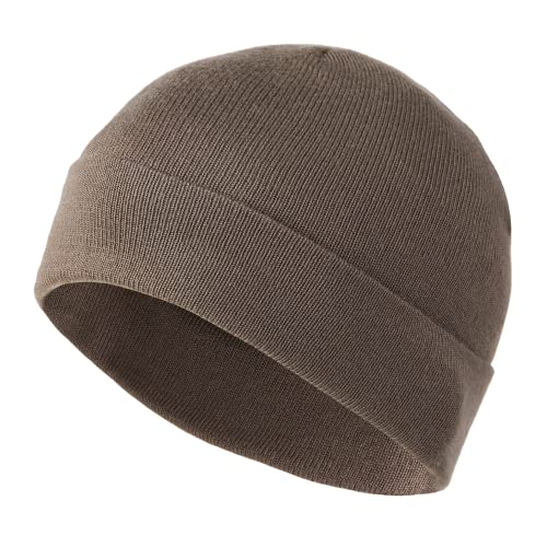 Nomad Men's Durawool, Merino Wool Camo Hunting Beanie, Mud, One Size